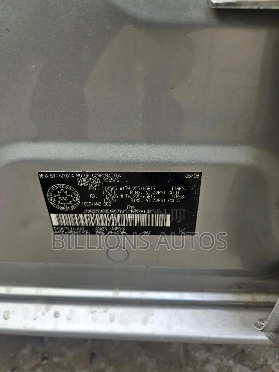 Toyota RAV4 2009 Silver