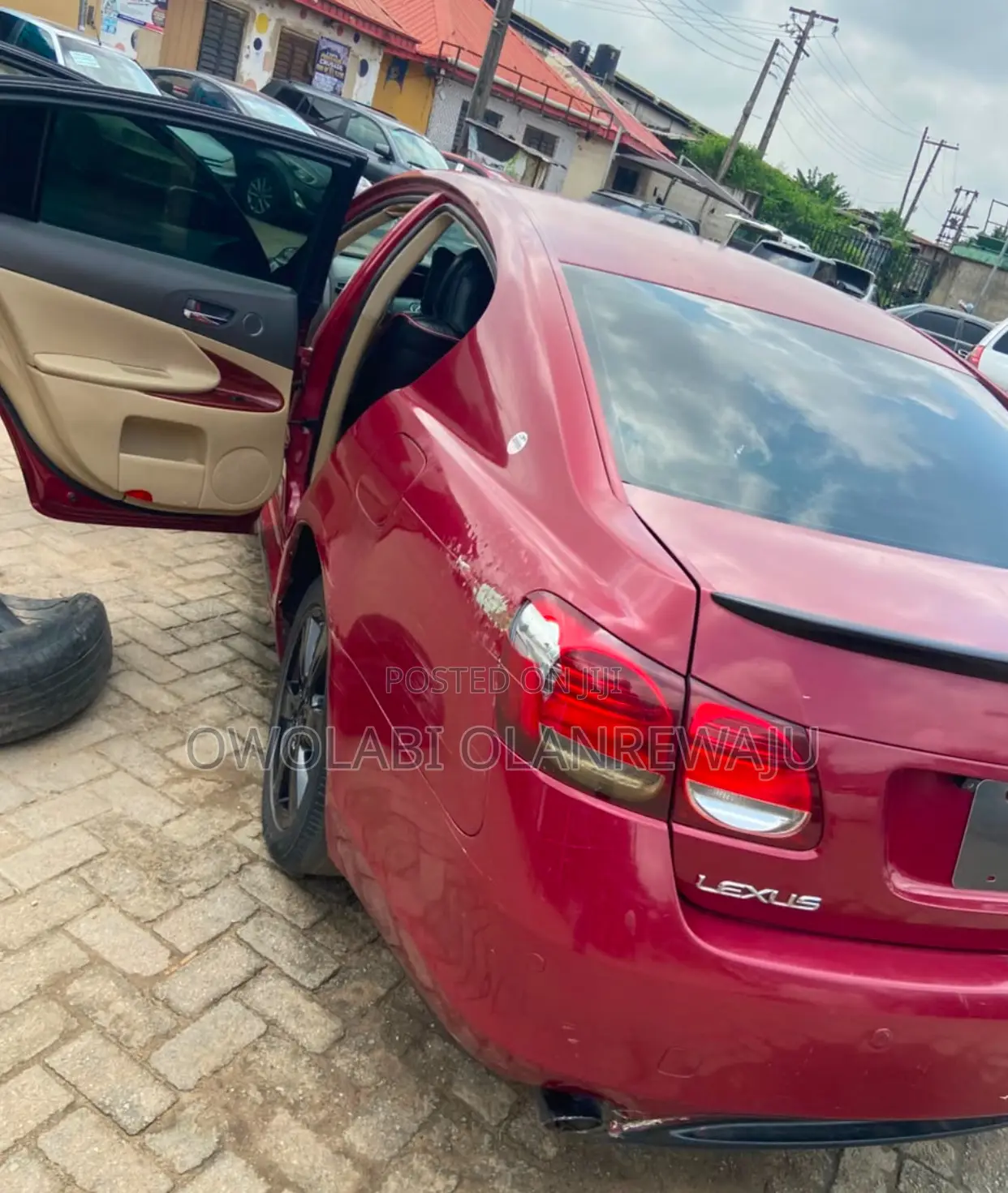 Lexus GS 300 2008 Red