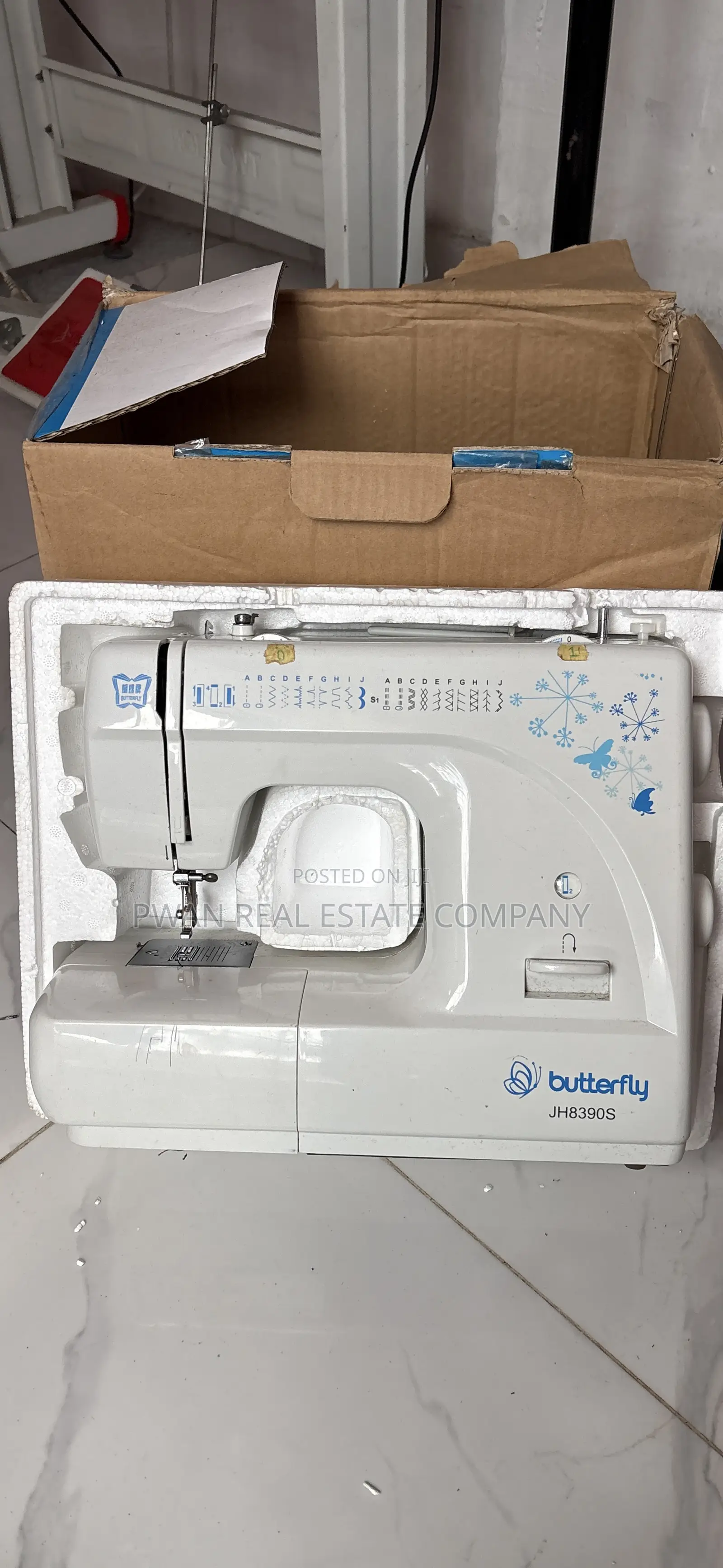 Electric Butterfly Tabletop Sewing Machine