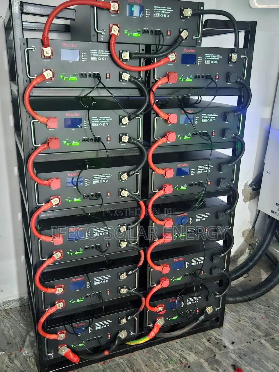Hzsolar Lithium Ion Battery 5kwh 48V Stackable