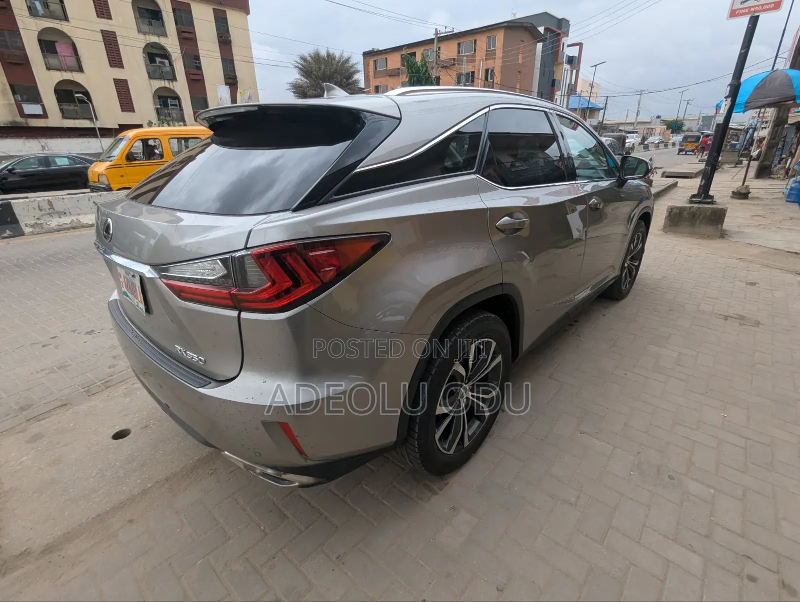 Lexus RX 2017 Gold