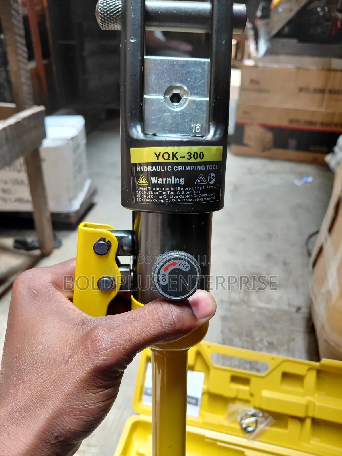 300 Mm Hydrolic Cable/ Crimping Lock Machine