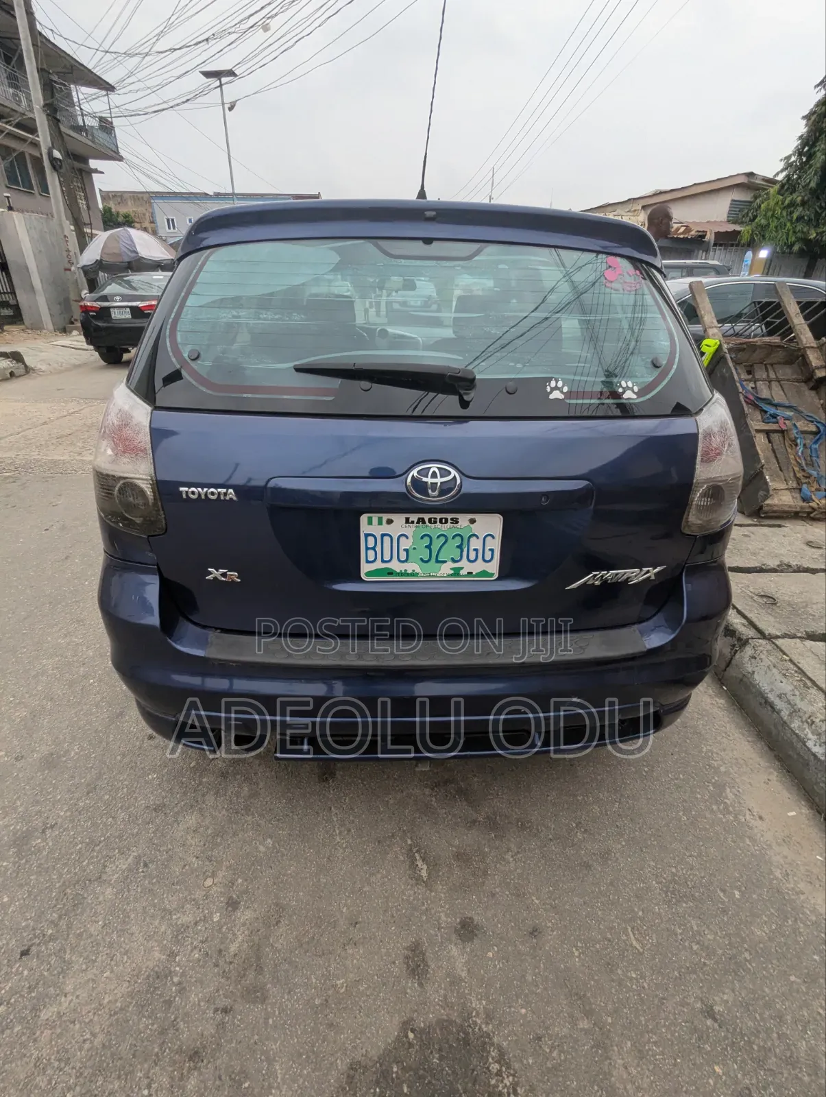 Toyota Matrix 2007 Blue