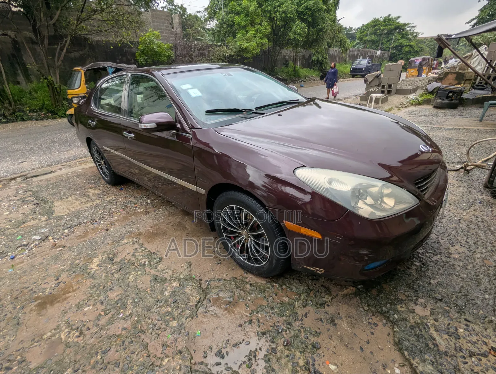 Lexus ES 2004 Burgundy