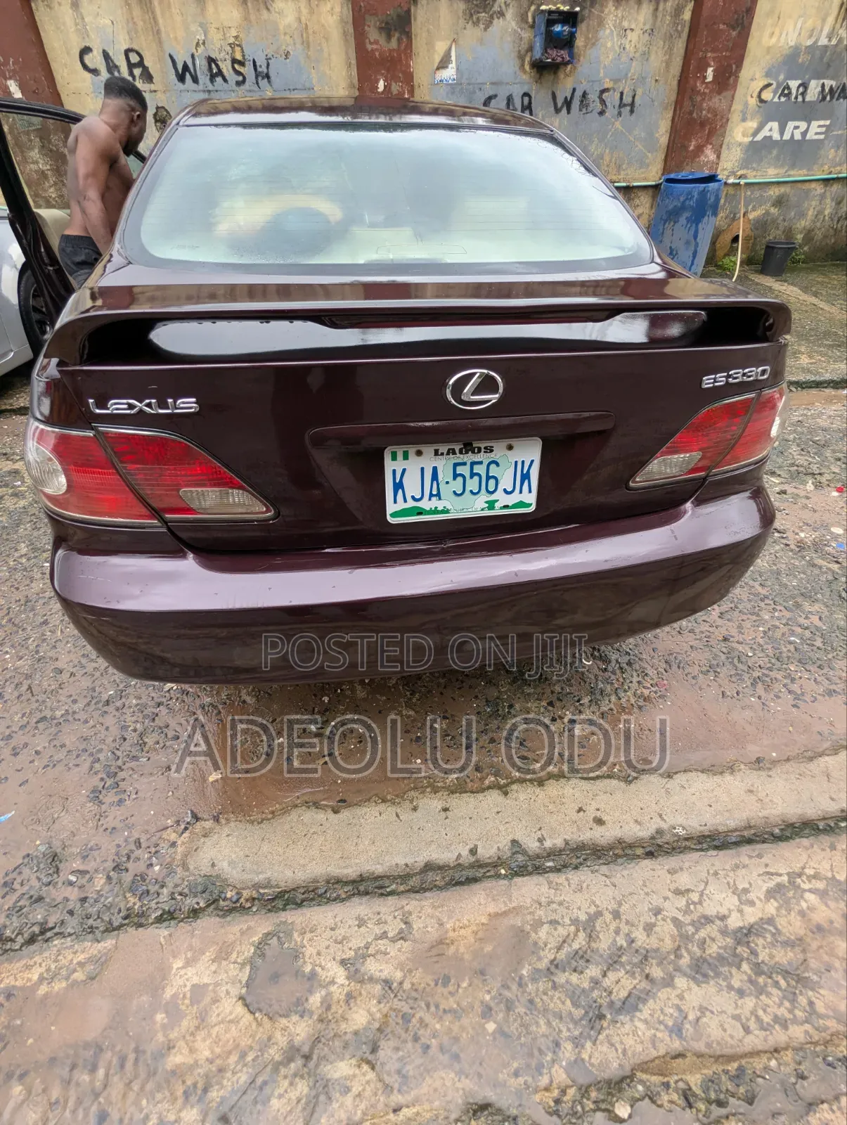 Lexus ES 2004 Burgundy