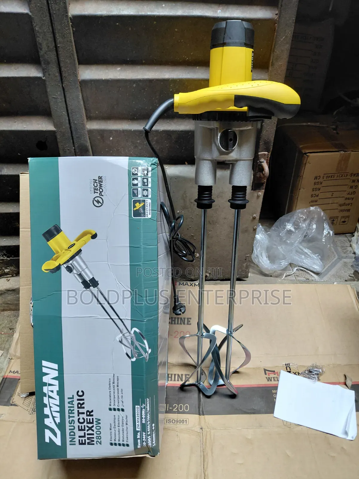 2800 Watts Double Pole Mixer Machine