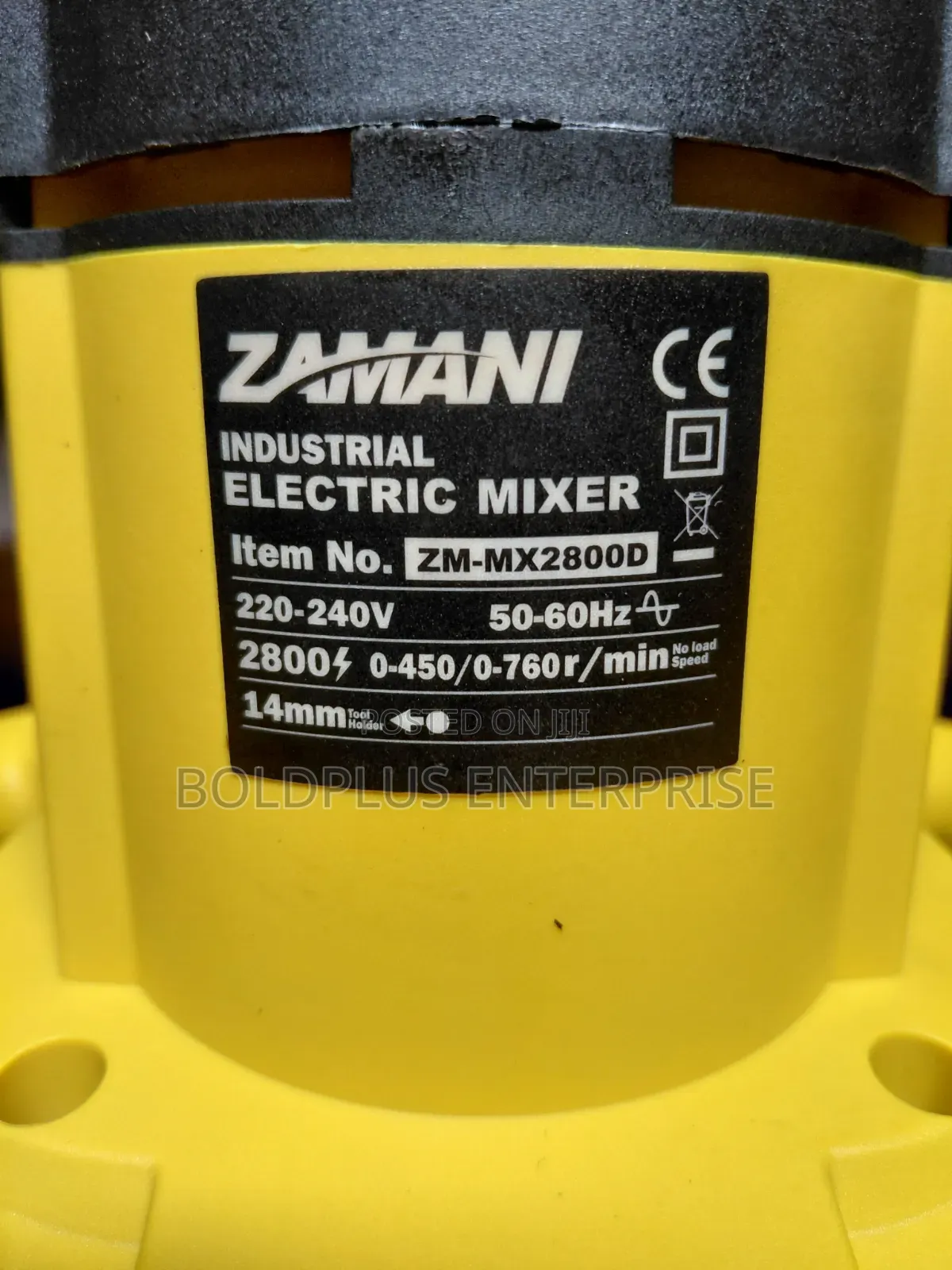 2800 Watts Double Pole Mixer Machine
