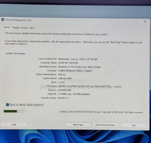 Laptop Dell Latitude 5490 8GB Intel Core i5 SSD 256GB