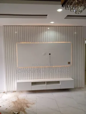 Luxury TV Console With Cupboard