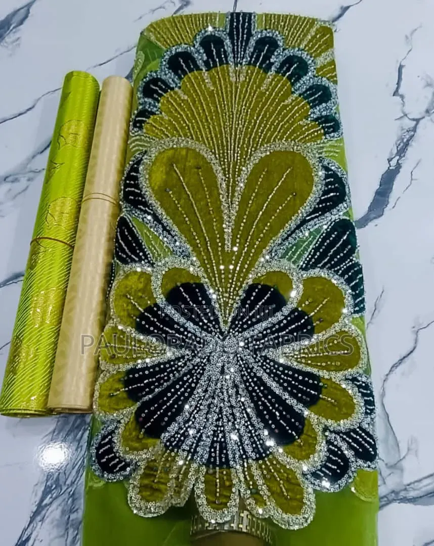 Velvet Beaded Lace