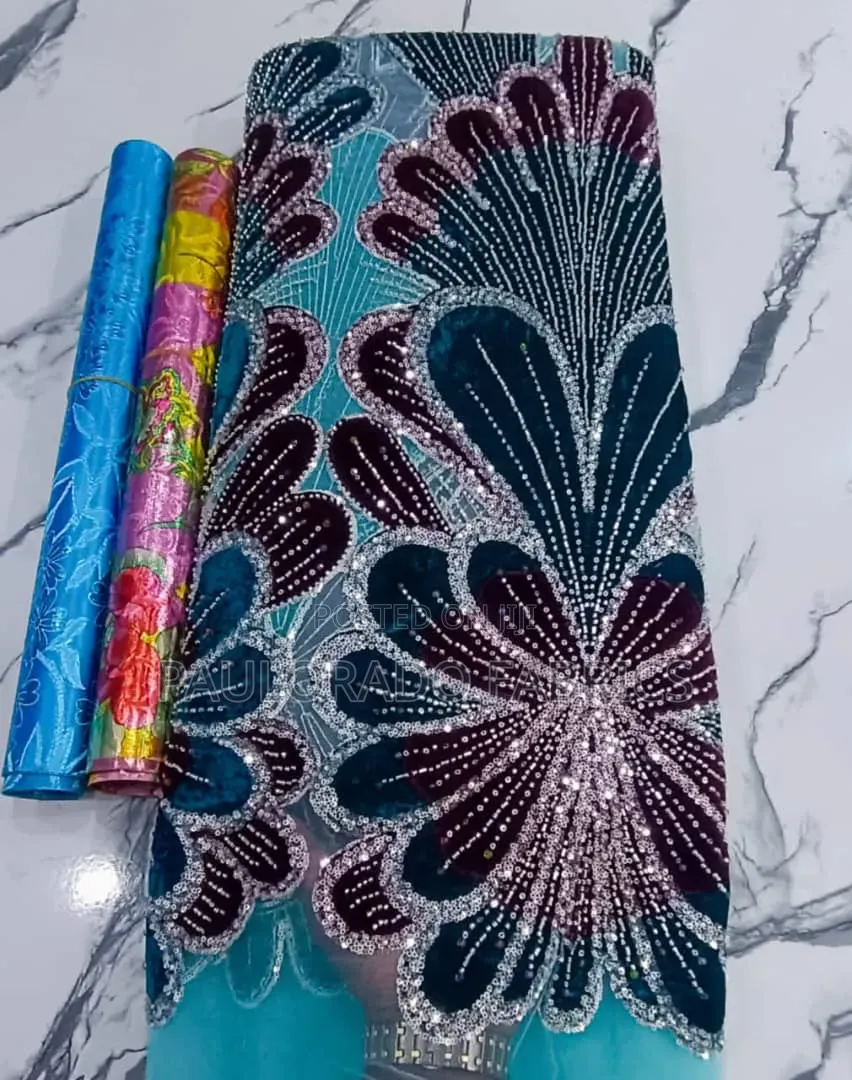 Velvet Beaded Lace