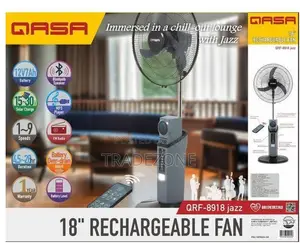Qasa 18" Rechargeable Fan | QRF-8918 Jazz