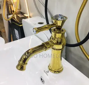 Gold Color Basin Tap