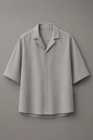 Premium Notched Collar Unisex Shirt