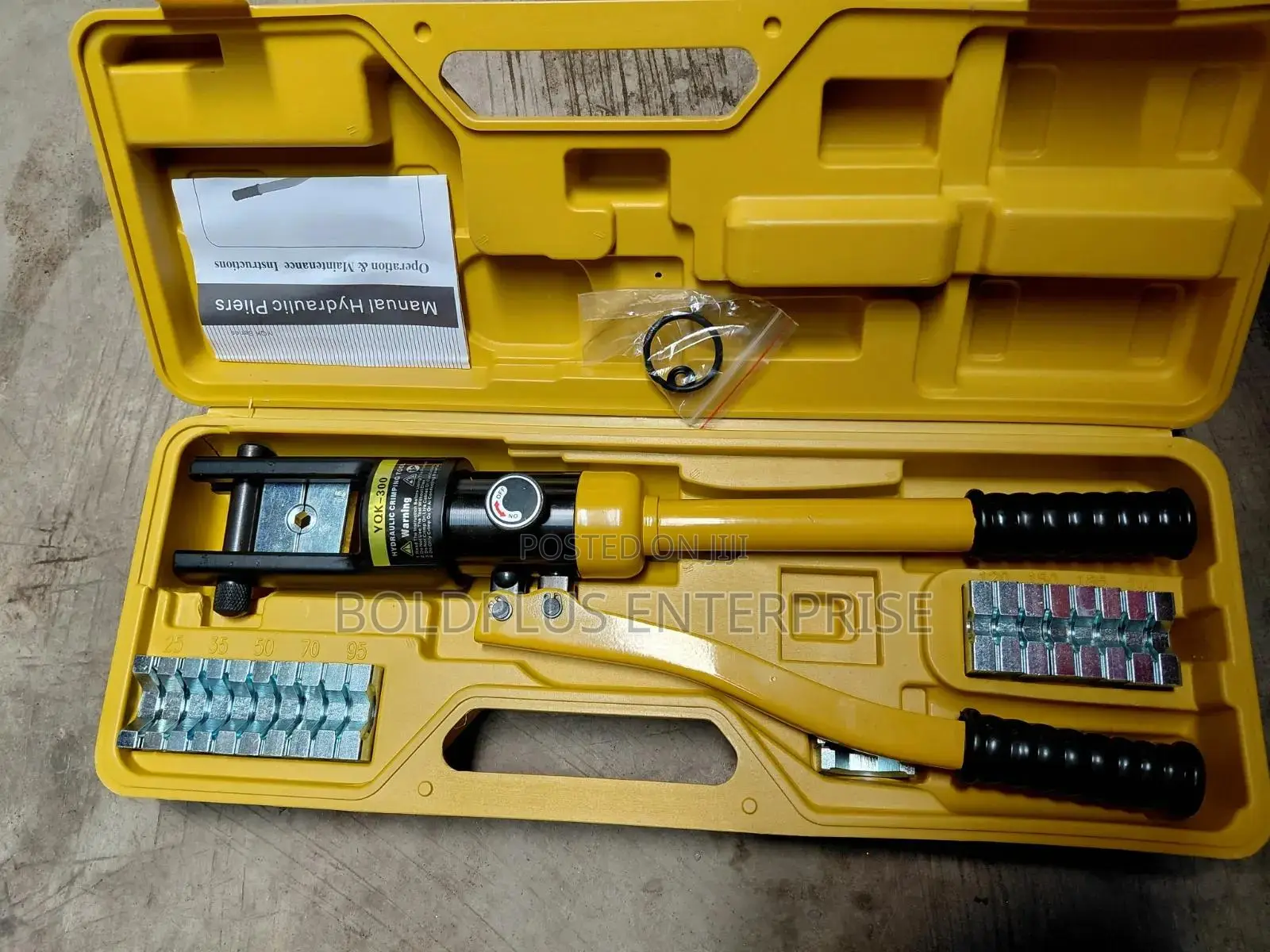 300 Mm Hydrolic Cable/ Crimping Lock Machine