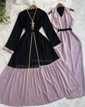 Two Pieces Modest Abaya Set