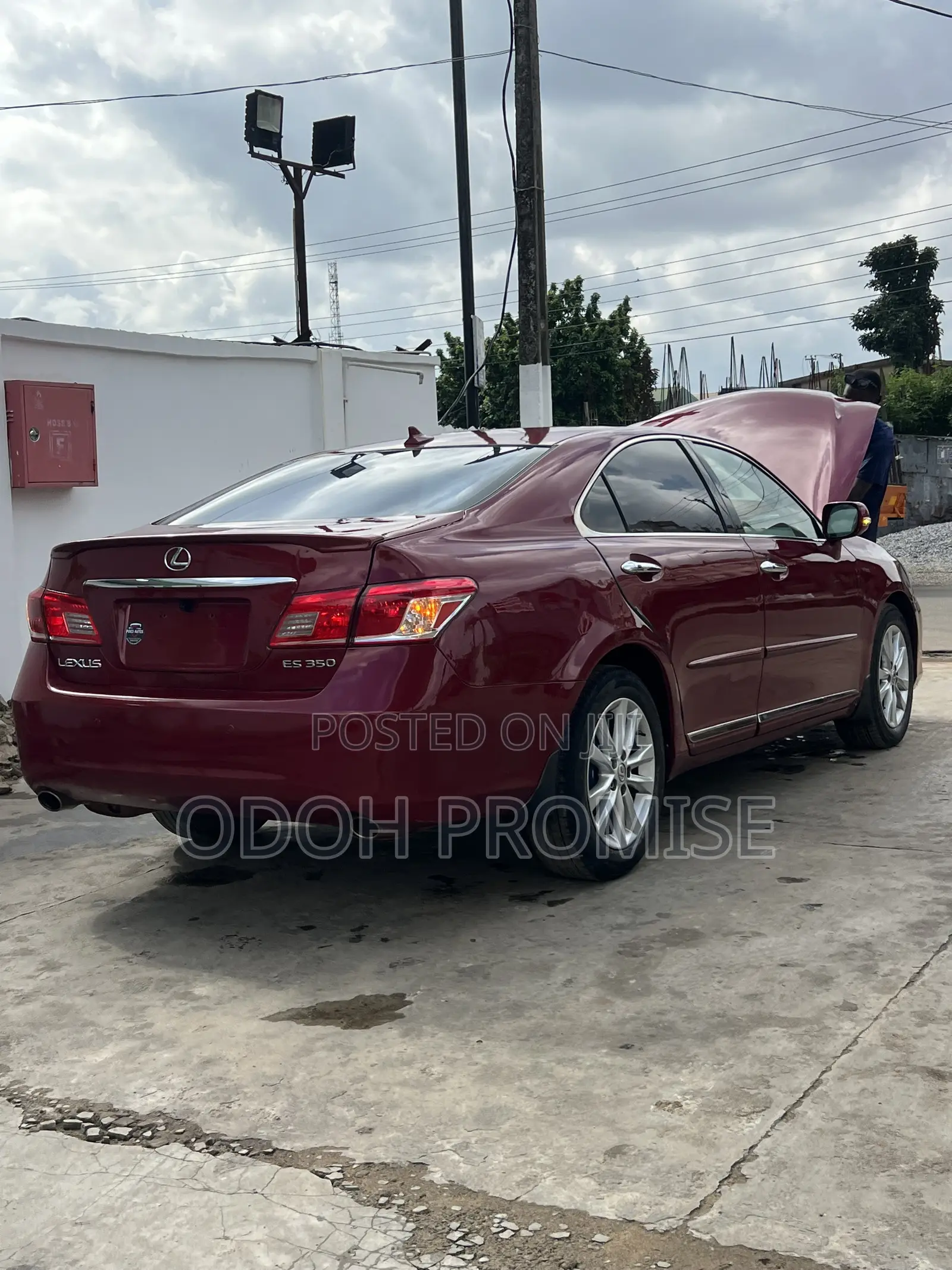 Lexus ES 350 2010 Red