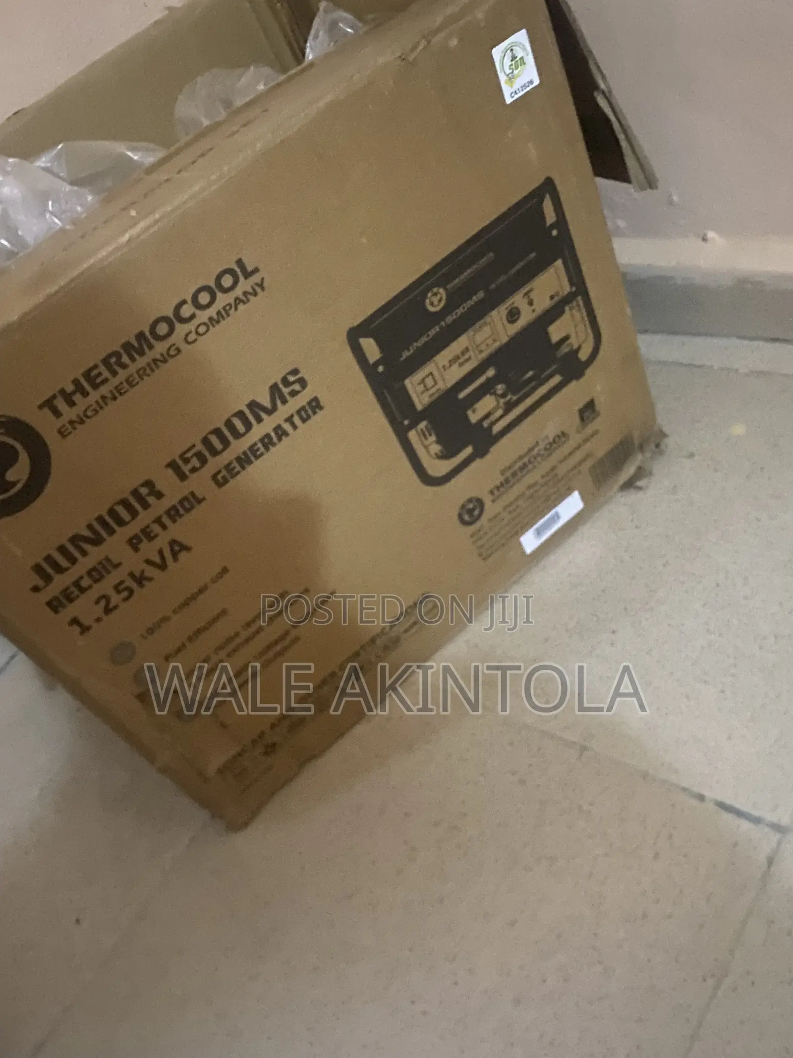 Generator 1.25kva