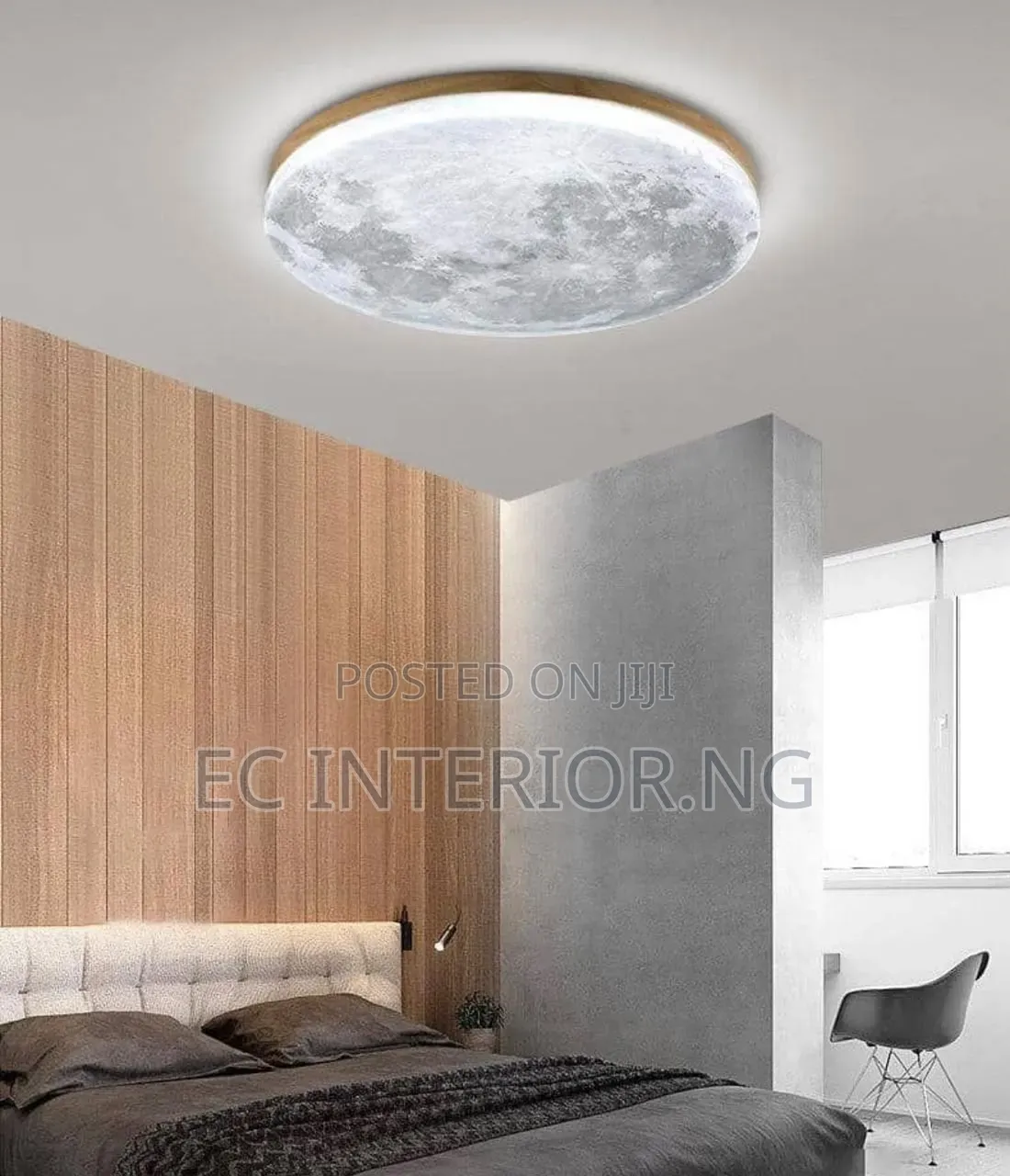 Nordic Acrylic Moon Shaped LED