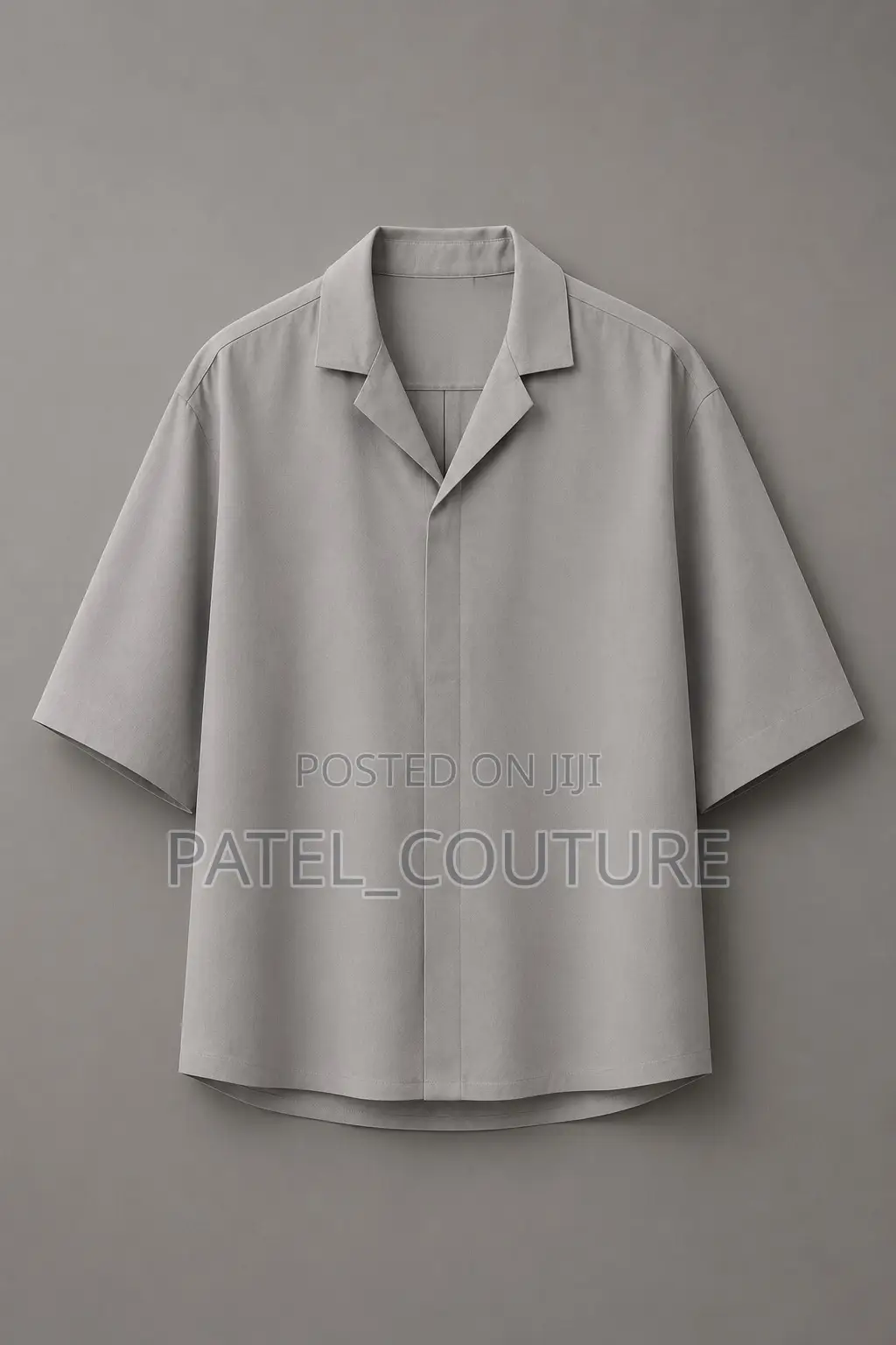 Premium Notched Collar Unisex Shirt