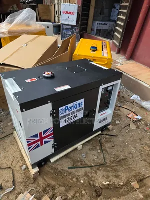 12kVA Perkins Soundproof Diesel Generator – Made in UK | 100% Copper