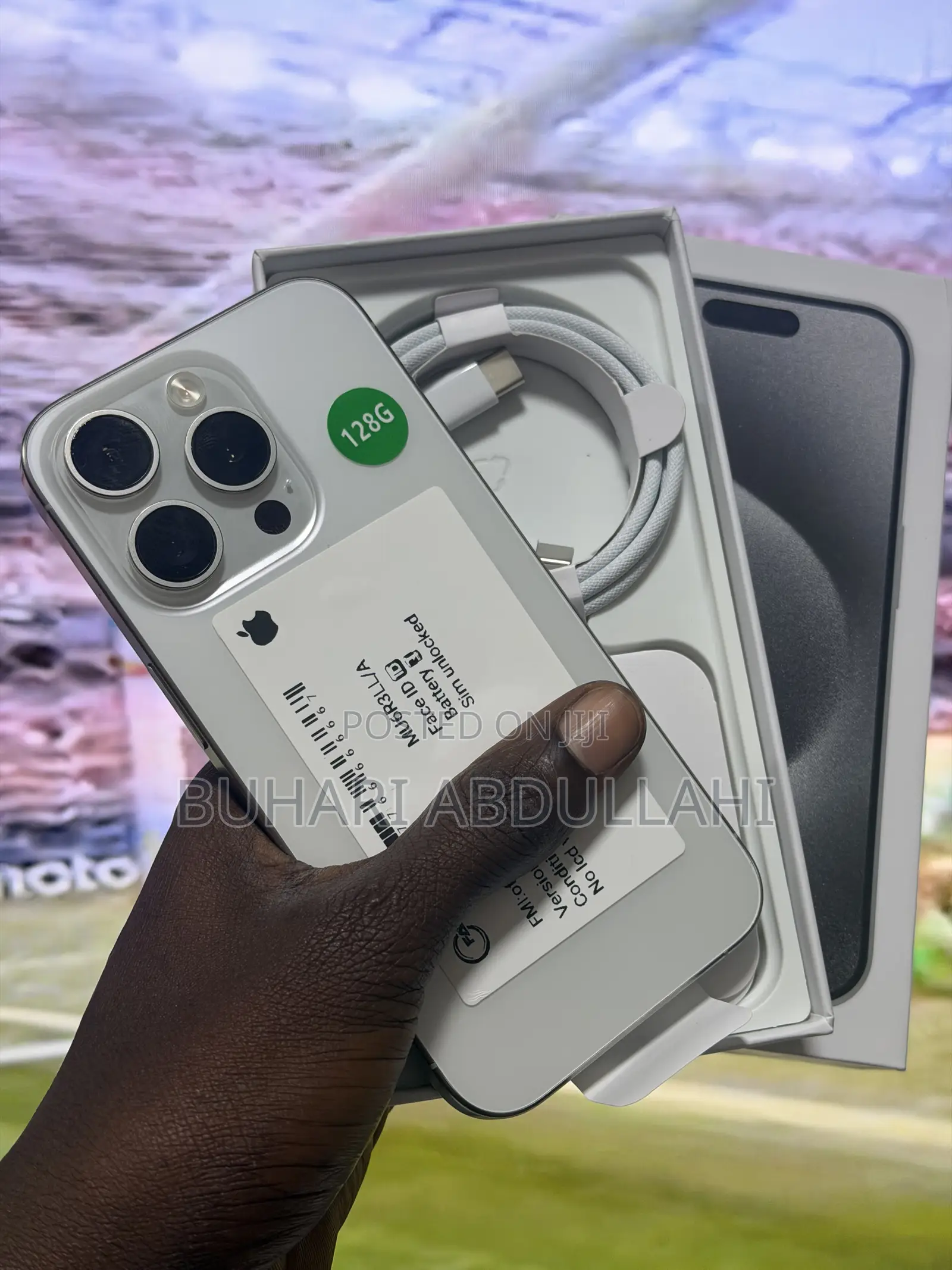 Apple iPhone 15 Pro 128 GB Silver