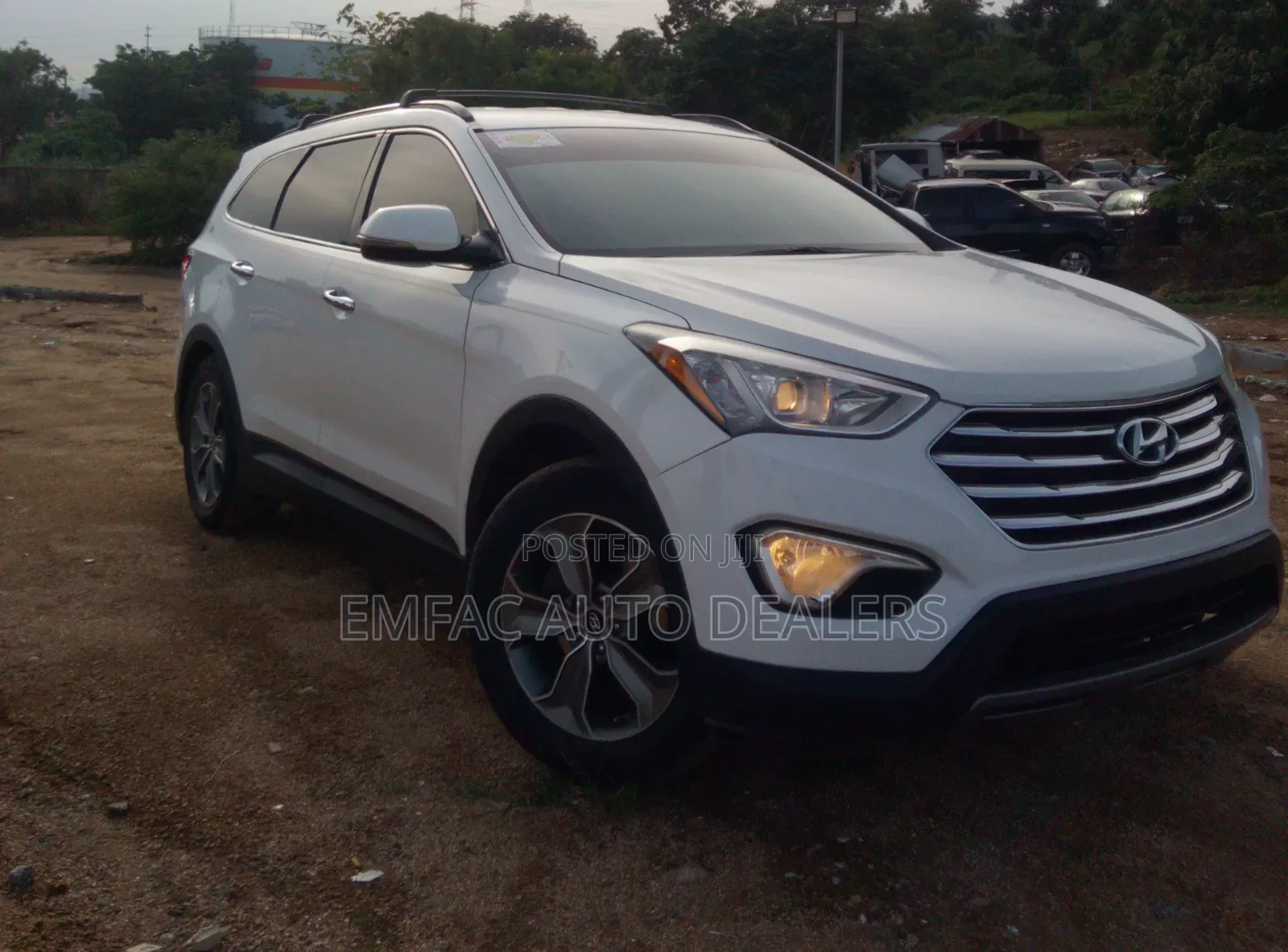 Hyundai Santa Fe 2013 White