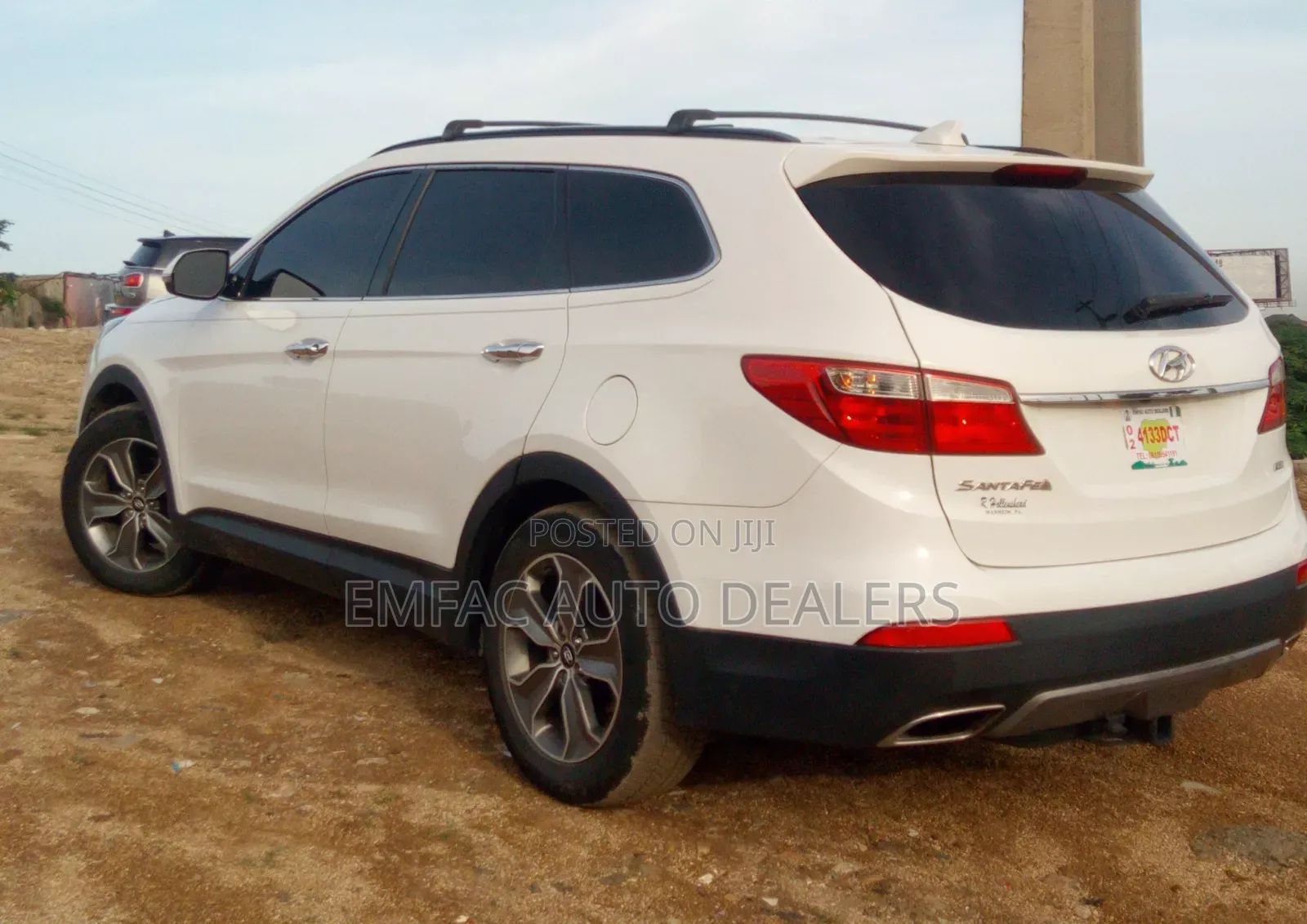 Hyundai Santa Fe 2013 White