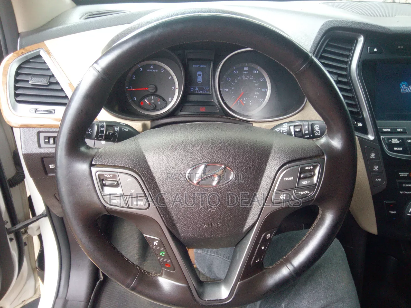 Hyundai Santa Fe 2013 White