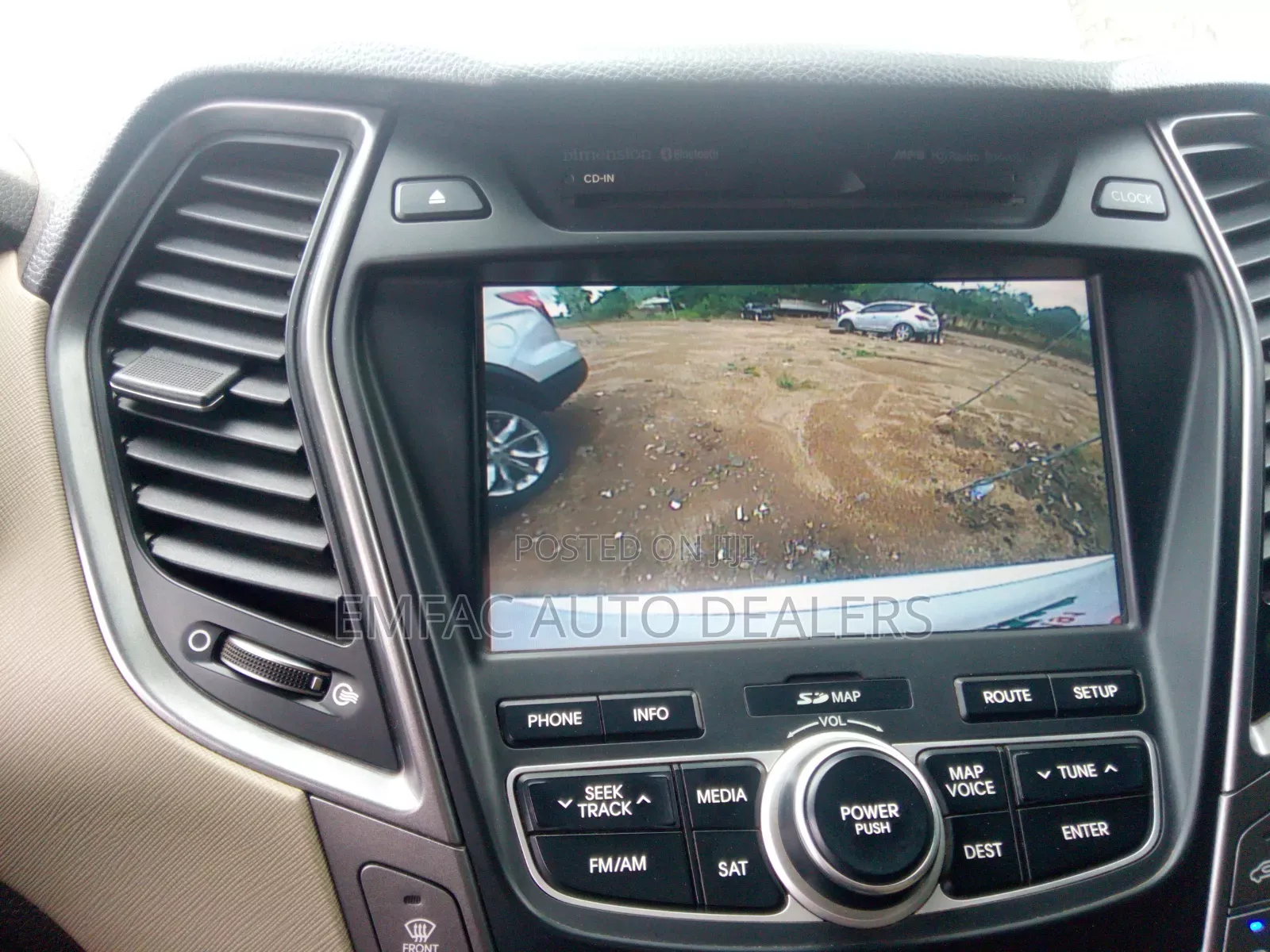 Hyundai Santa Fe 2013 White