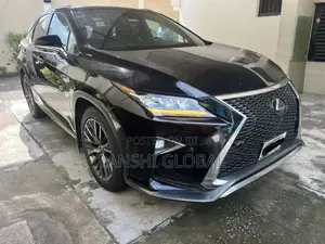 Lexus RX 350 F Sport AWD 2016 Black