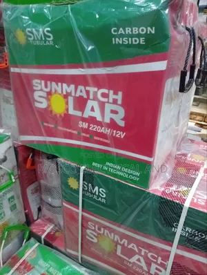 Quality 220ah/12volts SMS Tubular Solar Batteries
