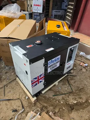 Original 12kVA Perkins Silent Generator UK Made – 100% Copper
