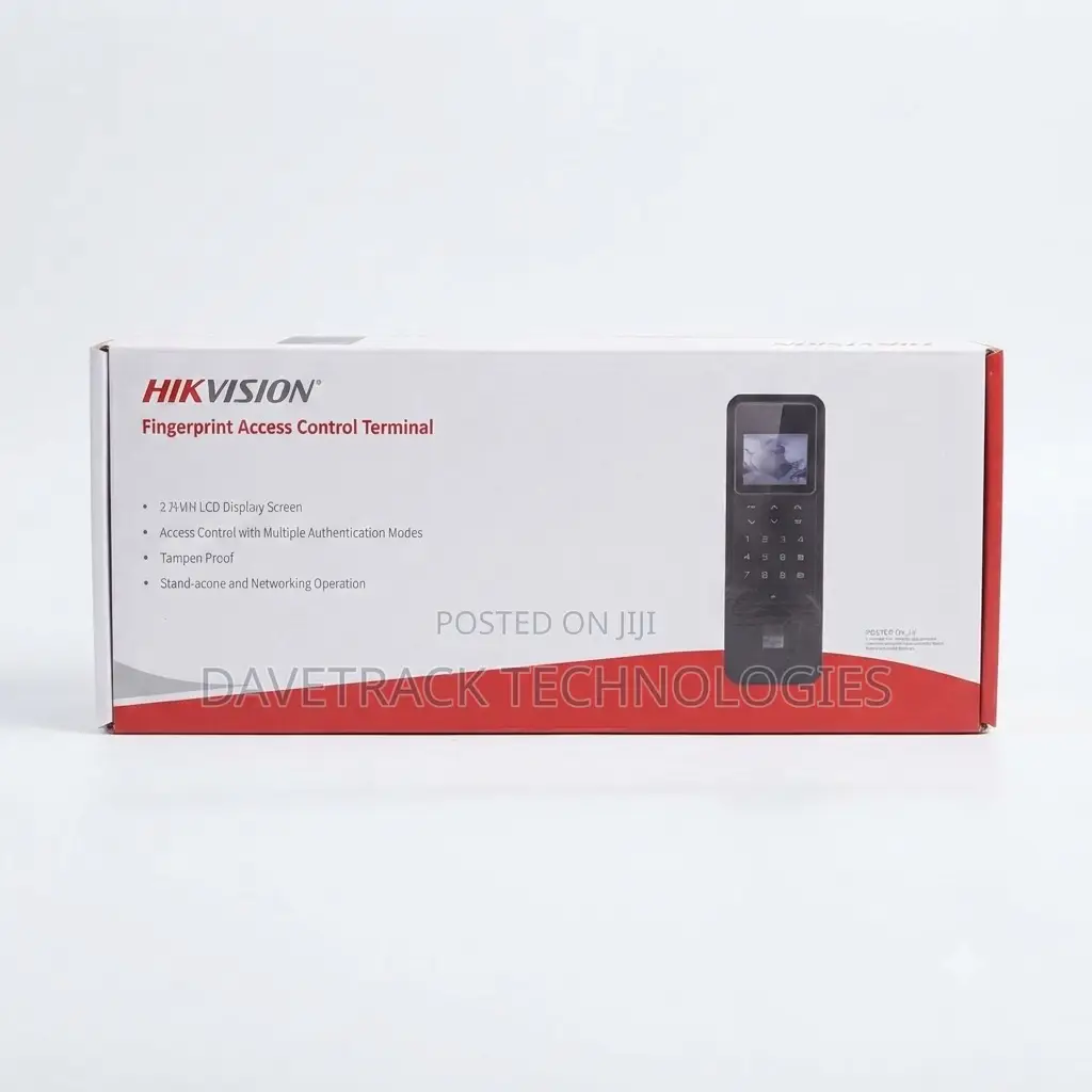 Hikvision Fingerprint Access Control Terminal – DS-K1T808MFWX-B