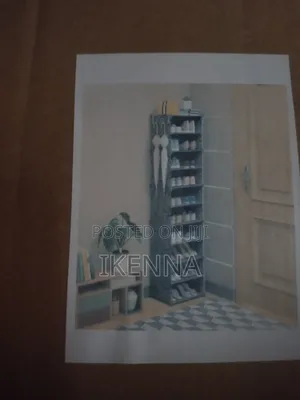 Acrylic Cover Shoe Rack