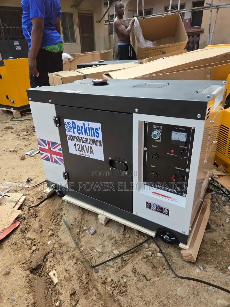 12kVA Perkins Silent Diesel Generator – 100% Copper Coil