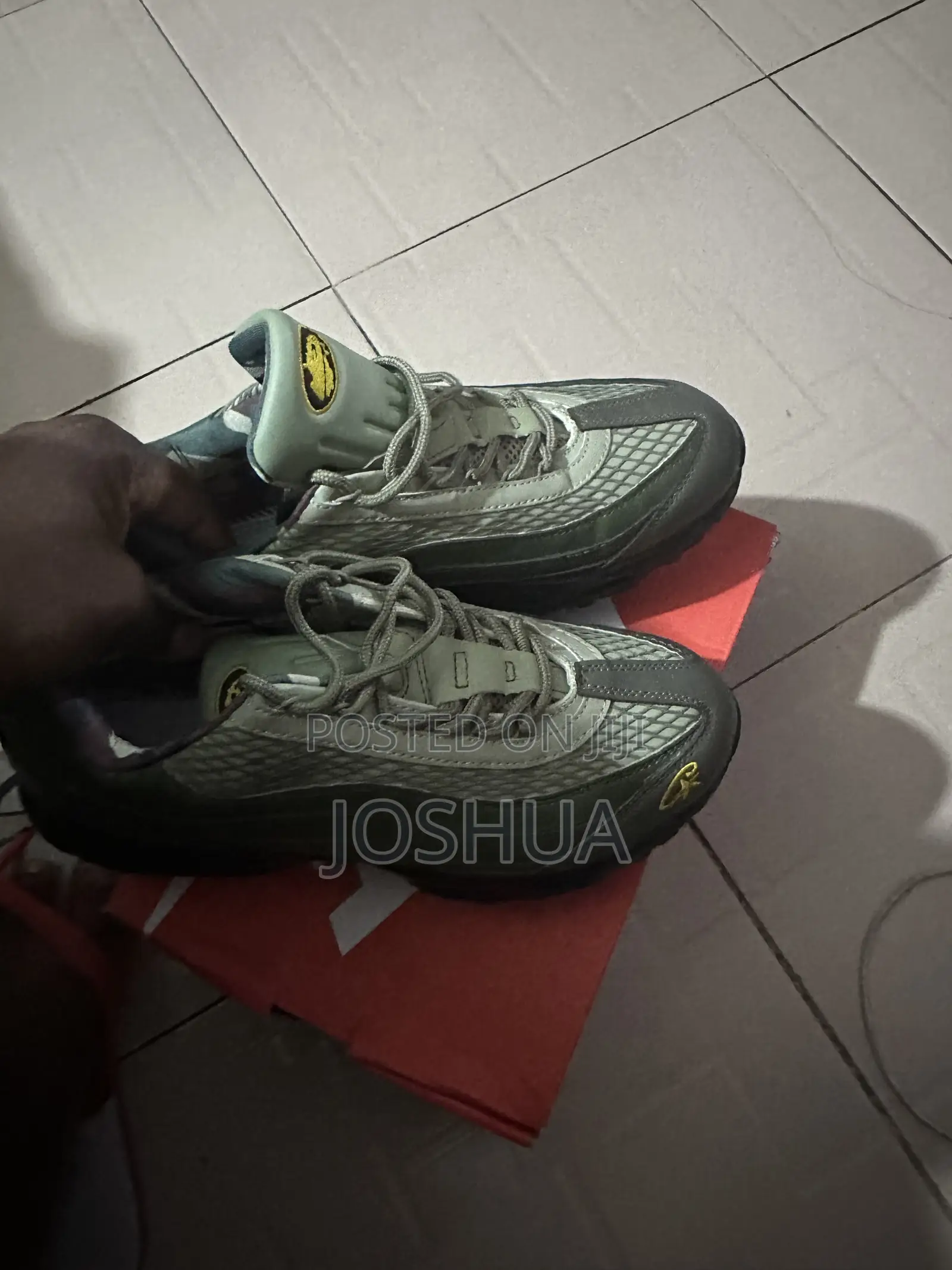 Clean Green Nikes