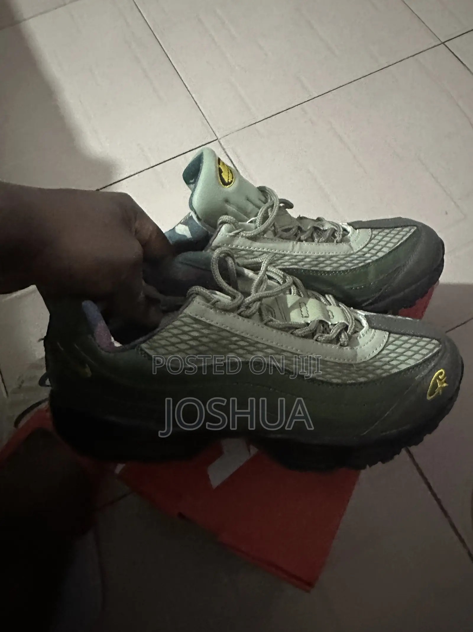 Clean Green Nikes