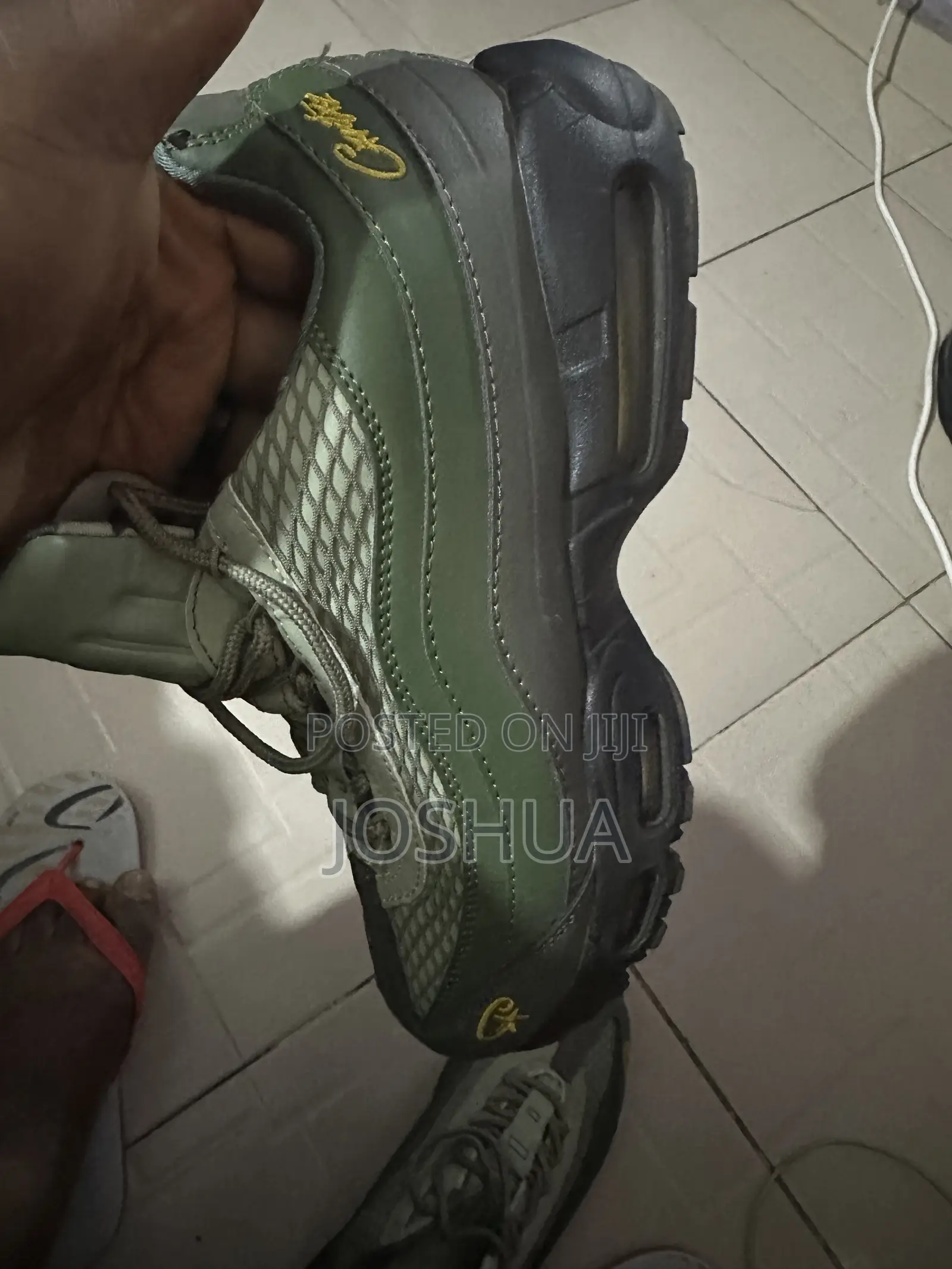 Clean Green Nikes