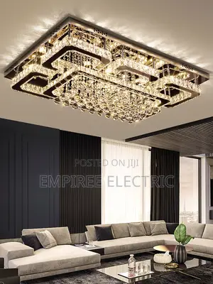 Modern Luxury Crystal LED Chandelier