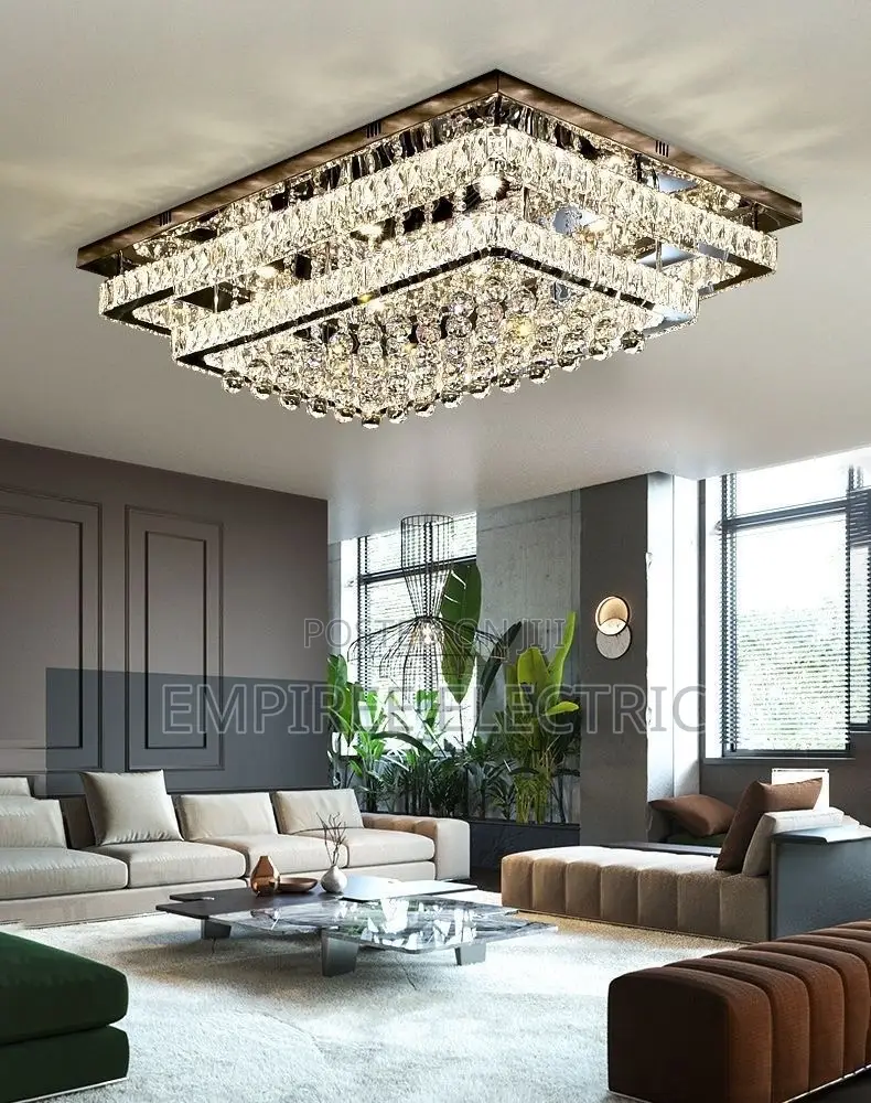 Modern Luxury Crystal LED Chandelier