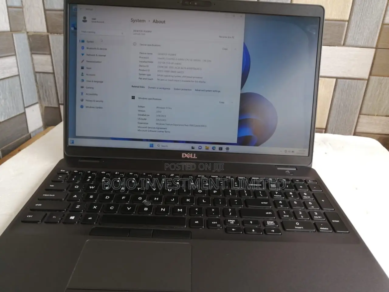 Laptop Dell Latitude 5500 16GB Intel Core i5 SSD 256GB