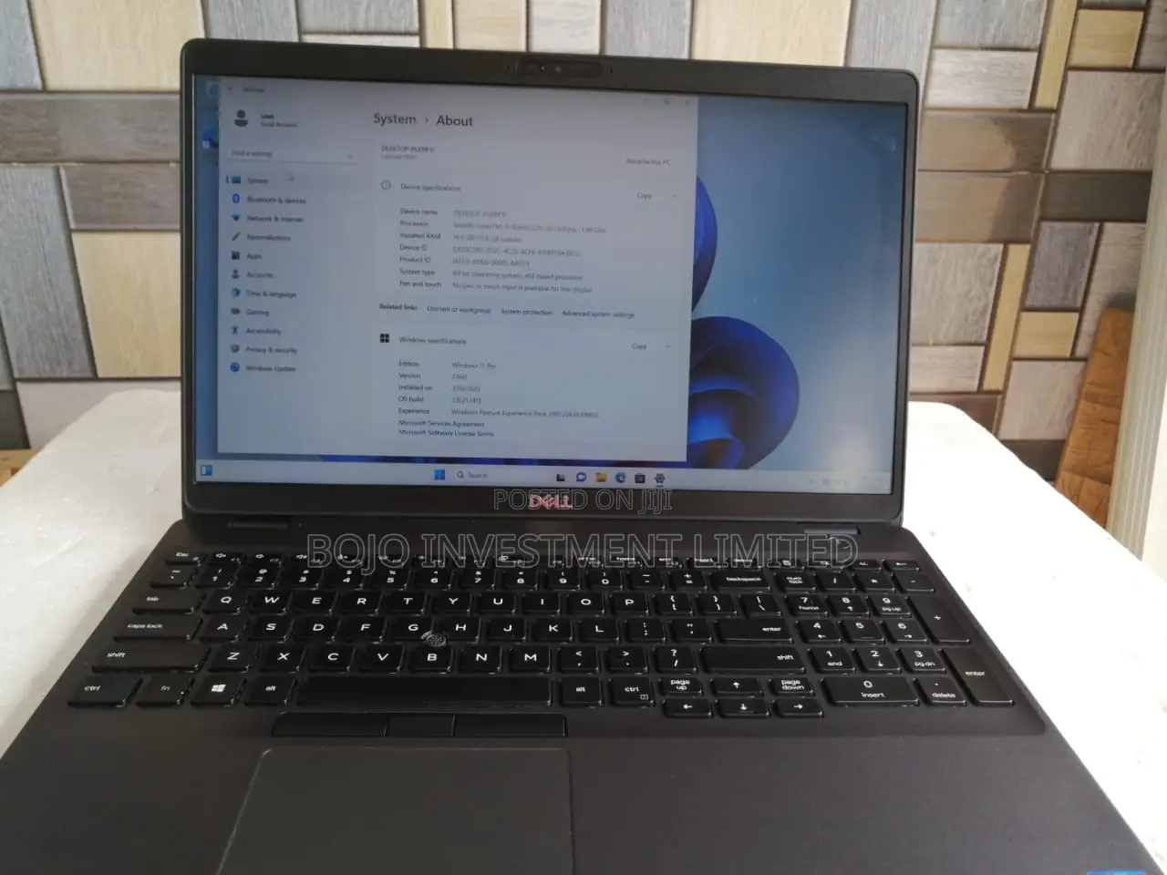 Laptop Dell Latitude 5500 16GB Intel Core i5 SSD 256GB