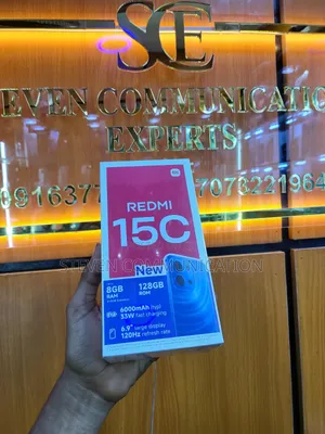 New Xiaomi Redmi 15C 4G 256 GB Black
