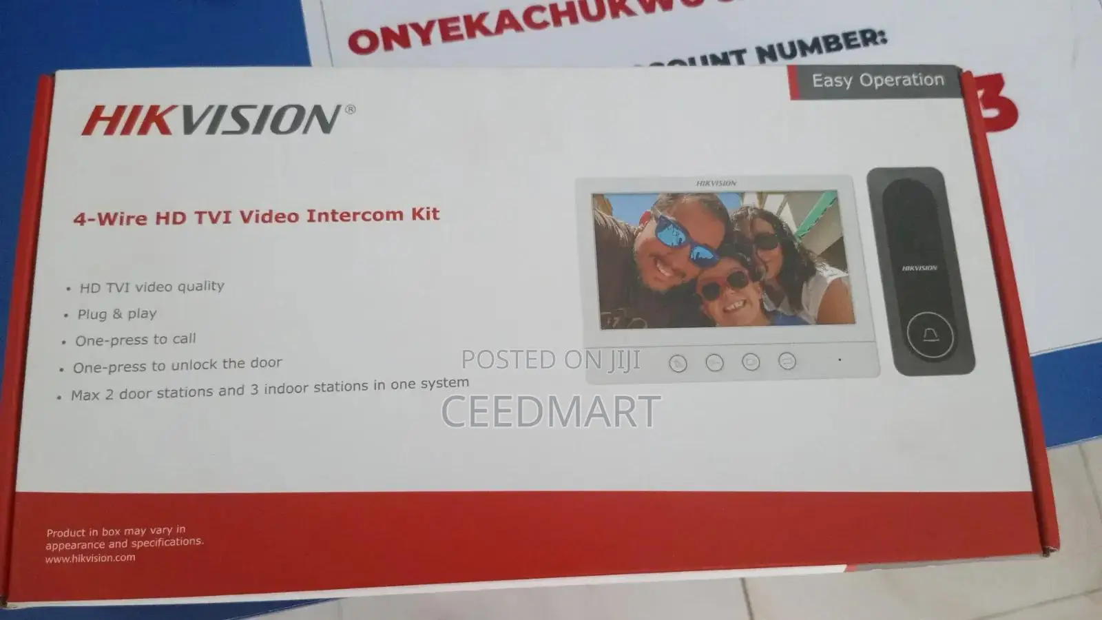 Hikvision Villa Analog Kit- Video Door Camera
