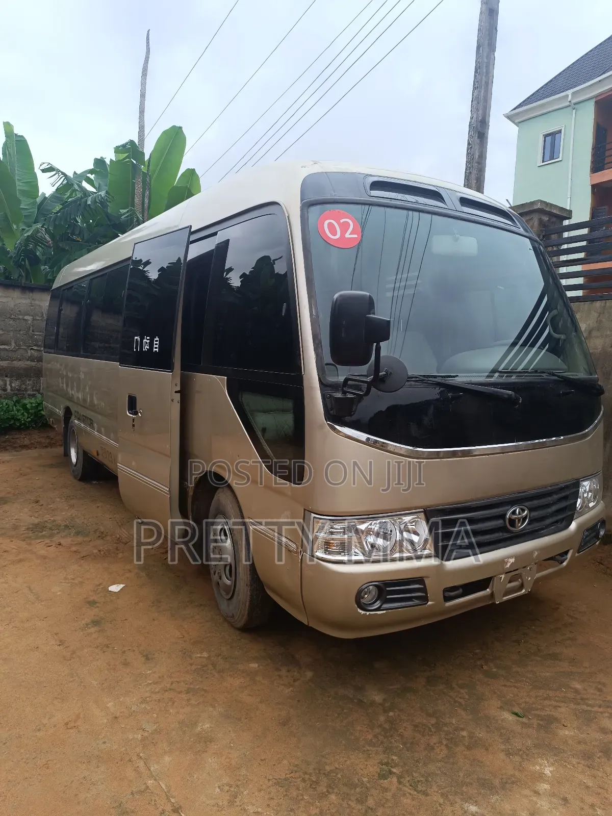 Toyota Coaster 2017 Gold