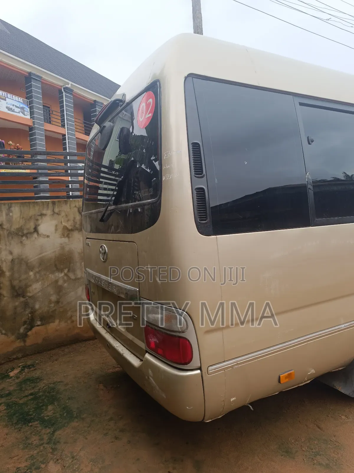 Toyota Coaster 2017 Gold