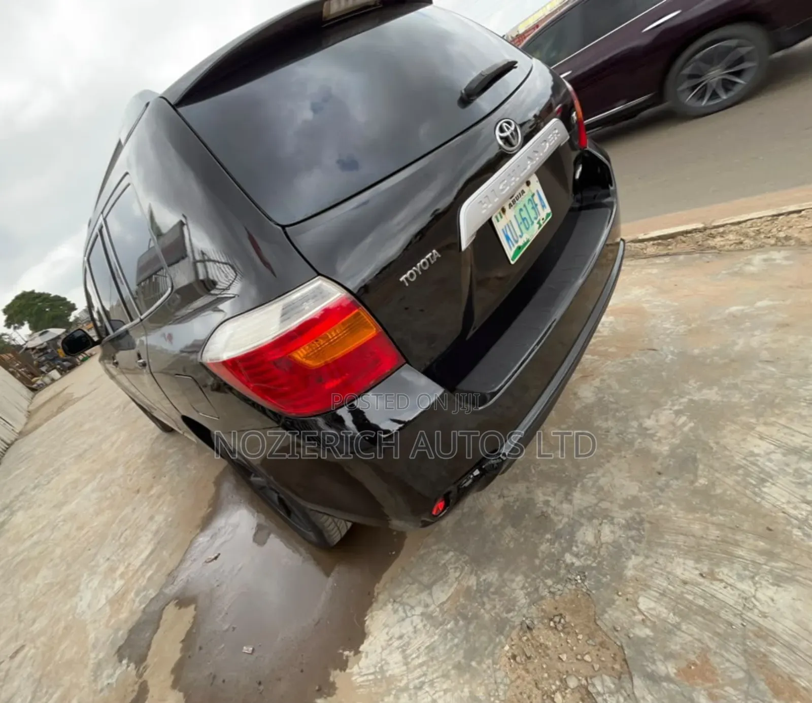 Toyota Highlander Limited 2008 Black