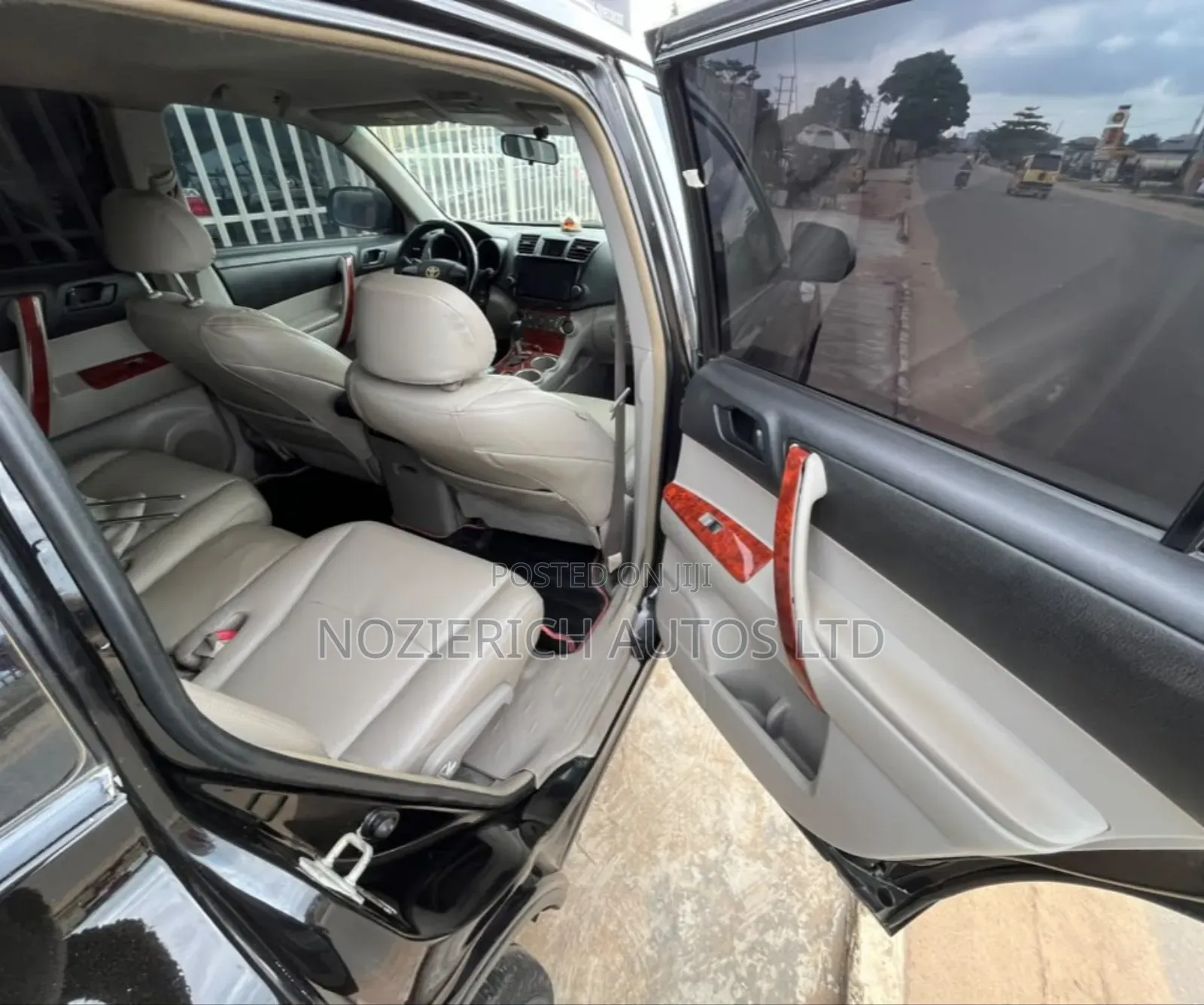 Toyota Highlander Limited 2008 Black
