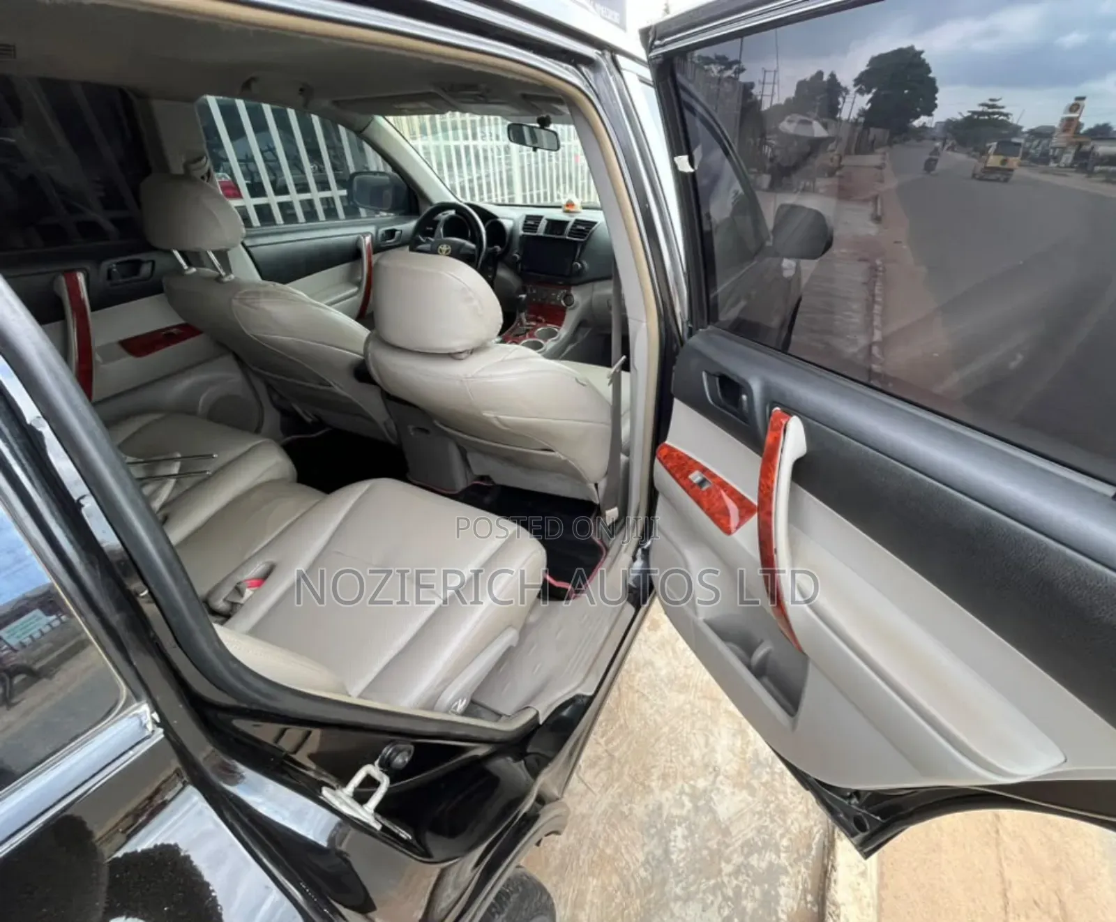 Toyota Highlander Limited 2008 Black